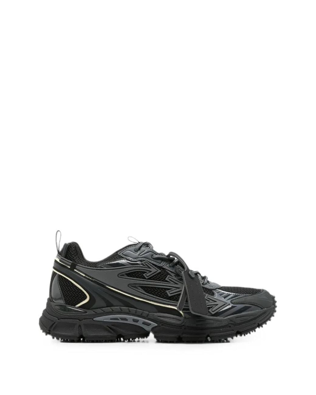 Off-White c/o Virgil Abloh Black Be Right Back Panelled Sneakers for men