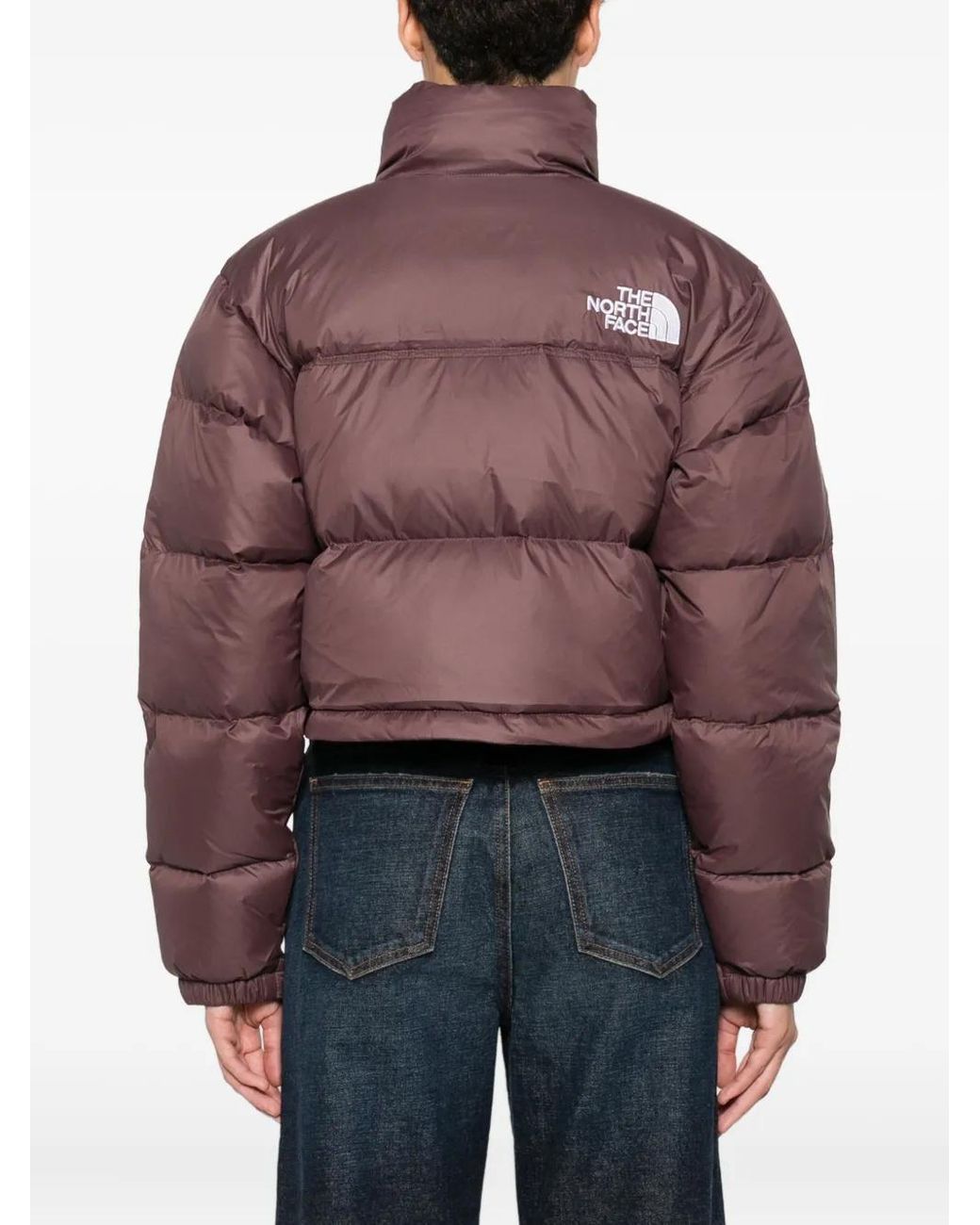The North Face Purple Nuptse Down Jacket