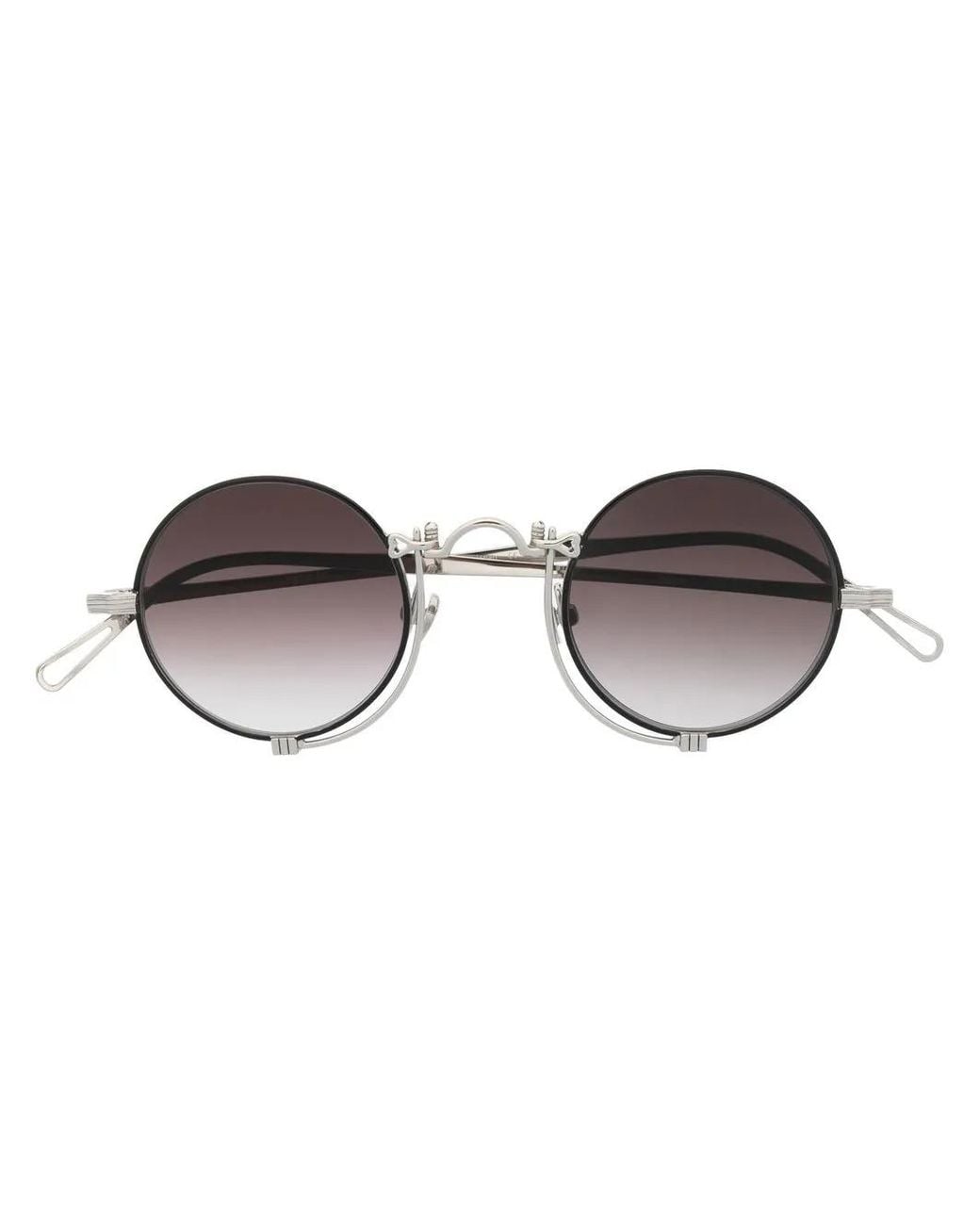Matsuda Metallic Round-Frame Sunglasses