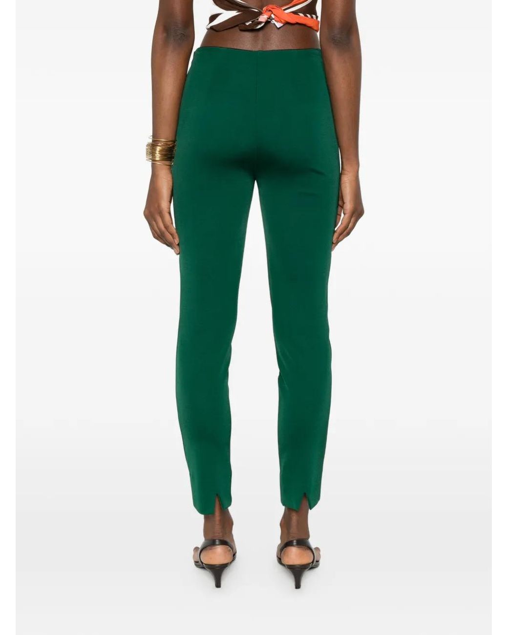 Missoni Green Straight Leg Tailored Trousers