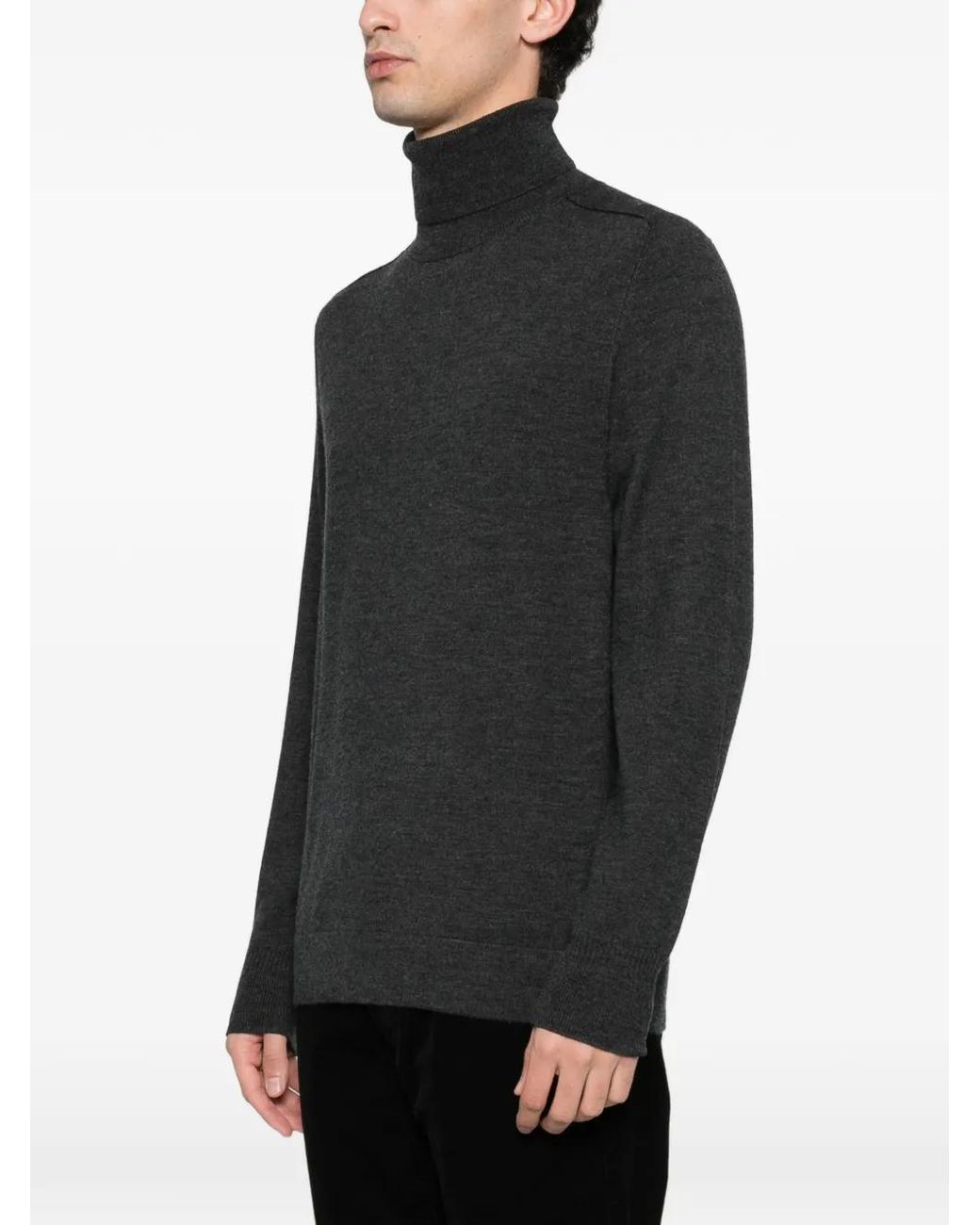 Marc O' Polo Black Pull À Col Roulé for men