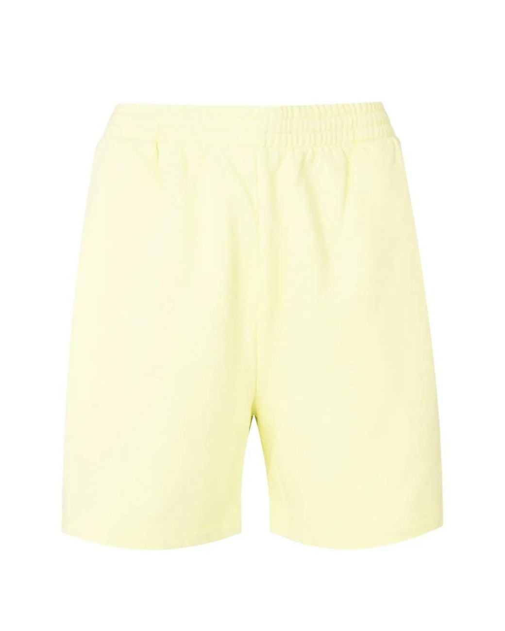 PANGAIA Yellow 365 Logo-Print Shorts