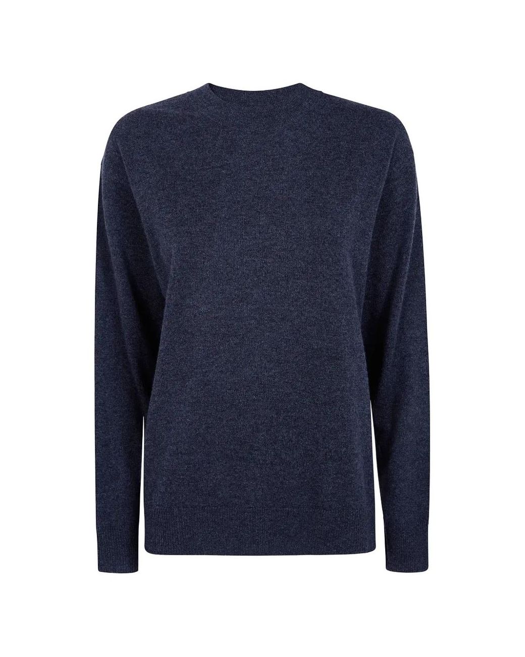 P.A.R.O.S.H. Blue Cashmere Crew-Neck Sweater