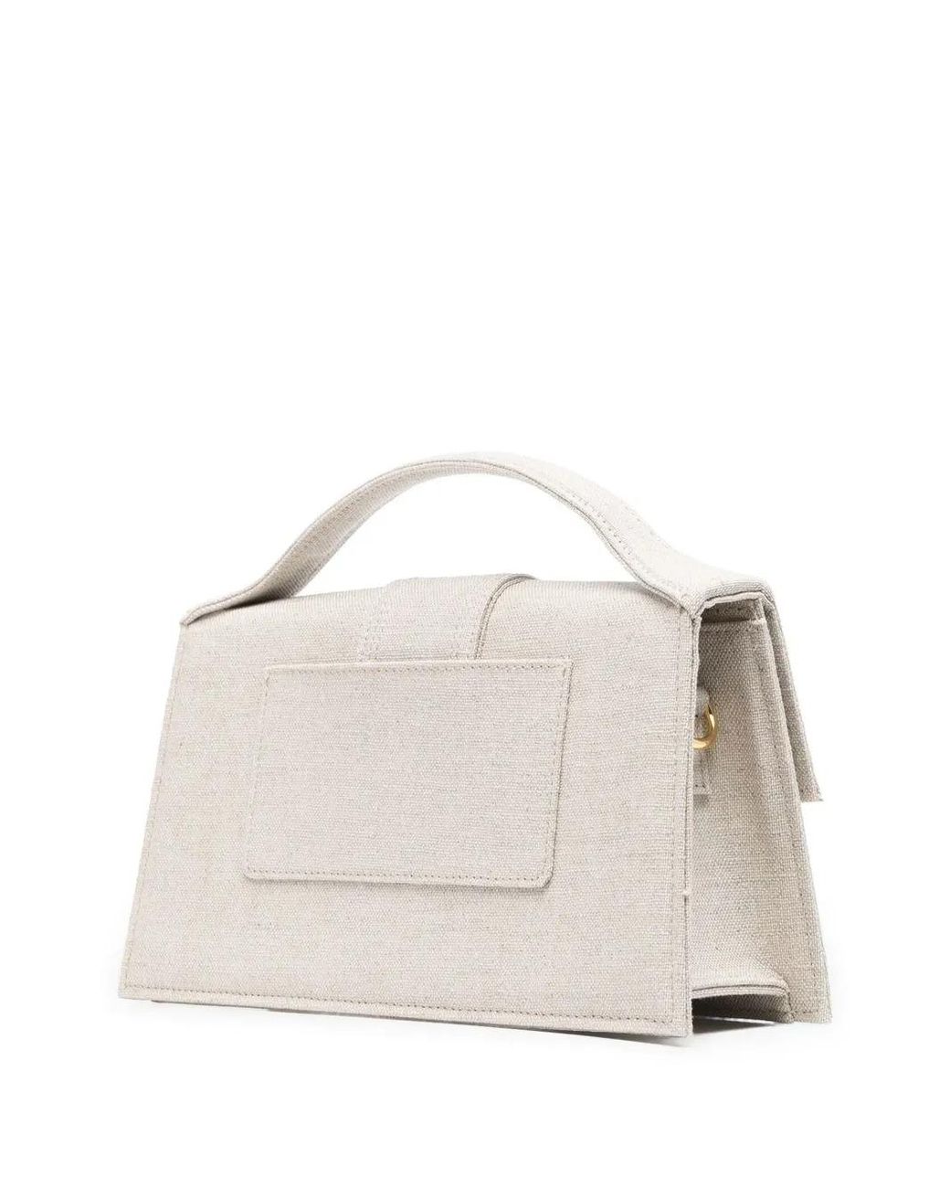 Jacquemus Natural Le Grand Bambino Leather Handbag