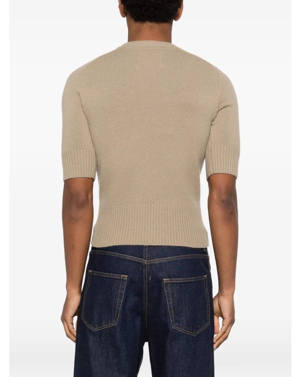 Extreme Cashmere Natural Lauren Ribbed Sweater