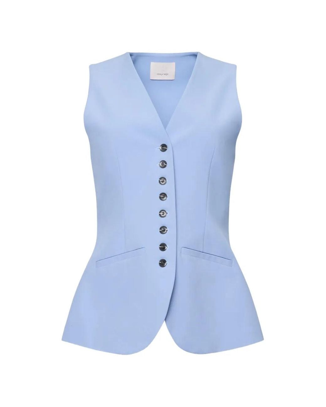 Cinq À Sept Blue Kallen Waistcoat