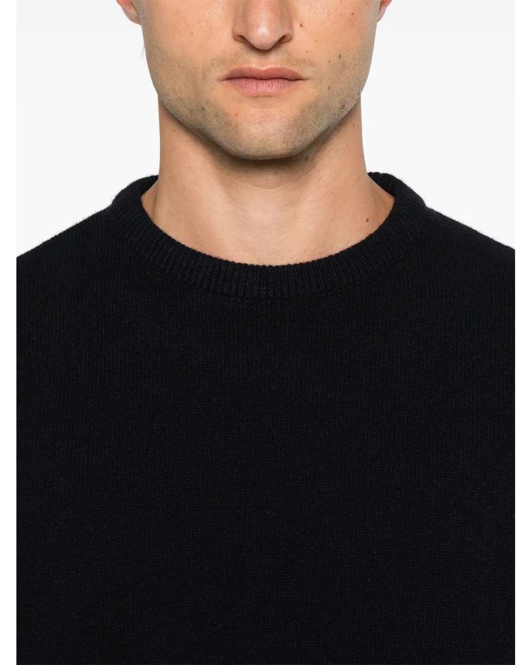 Barbour Blue 'Holden' Crew Neck Sweater for men