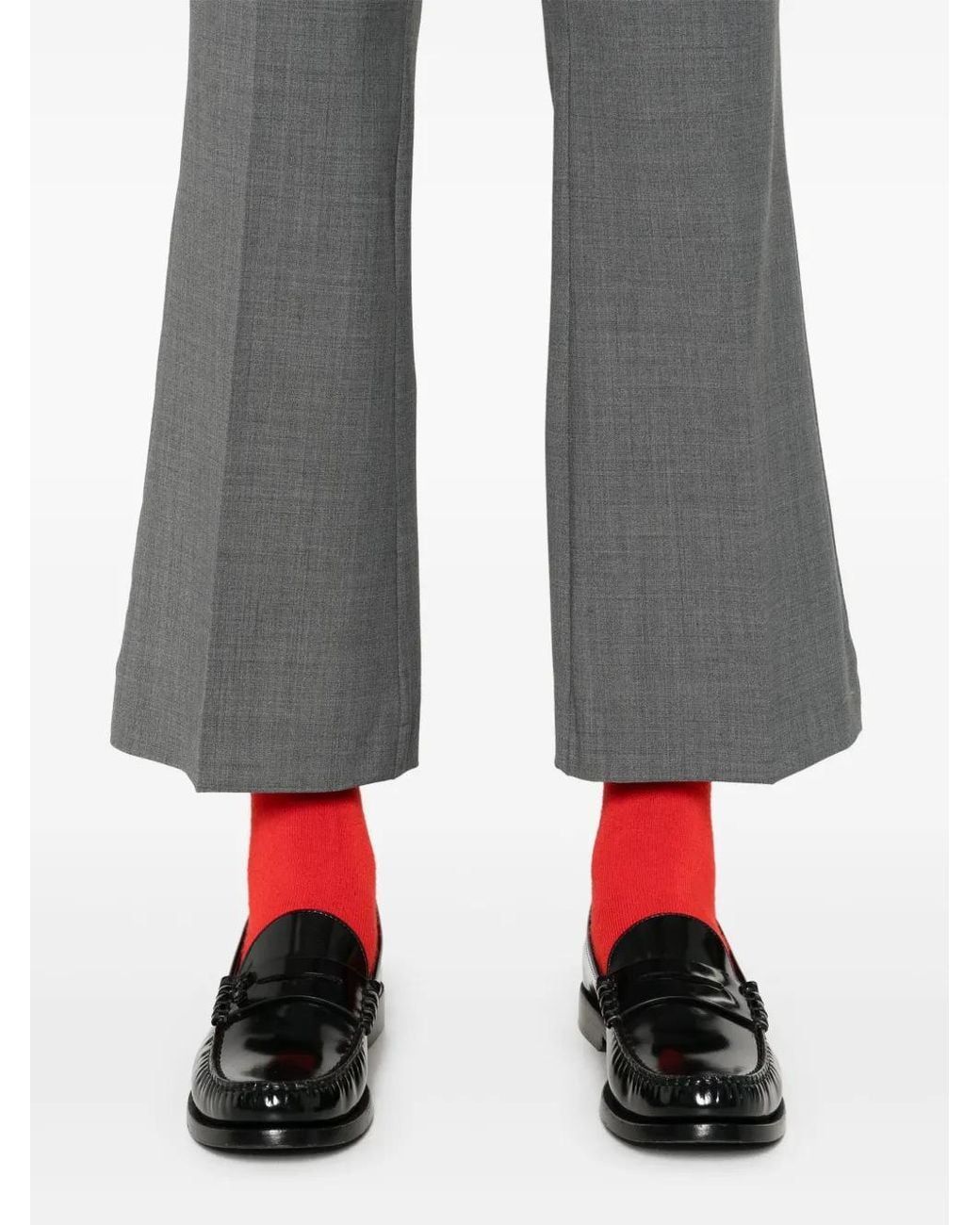 DR. HOPE Gray Tailored Trousers