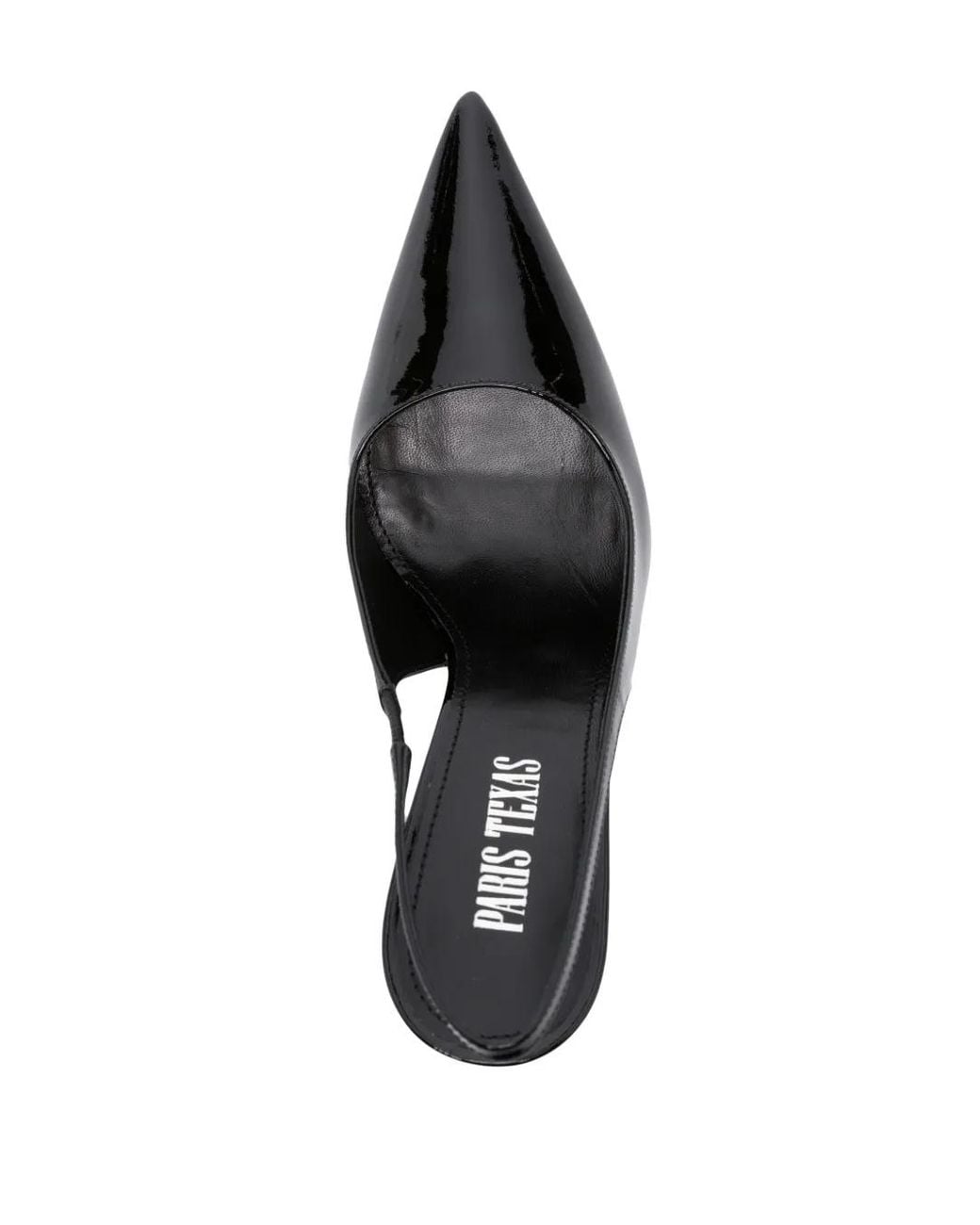 Paris Texas Black Lidia Slingback 105