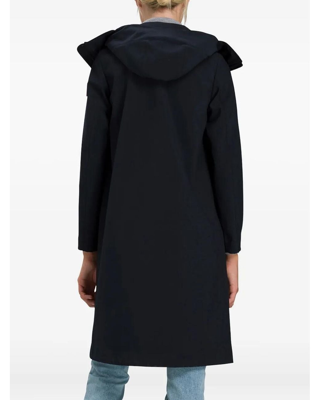 Rossignol Black Hooded Zip Coat