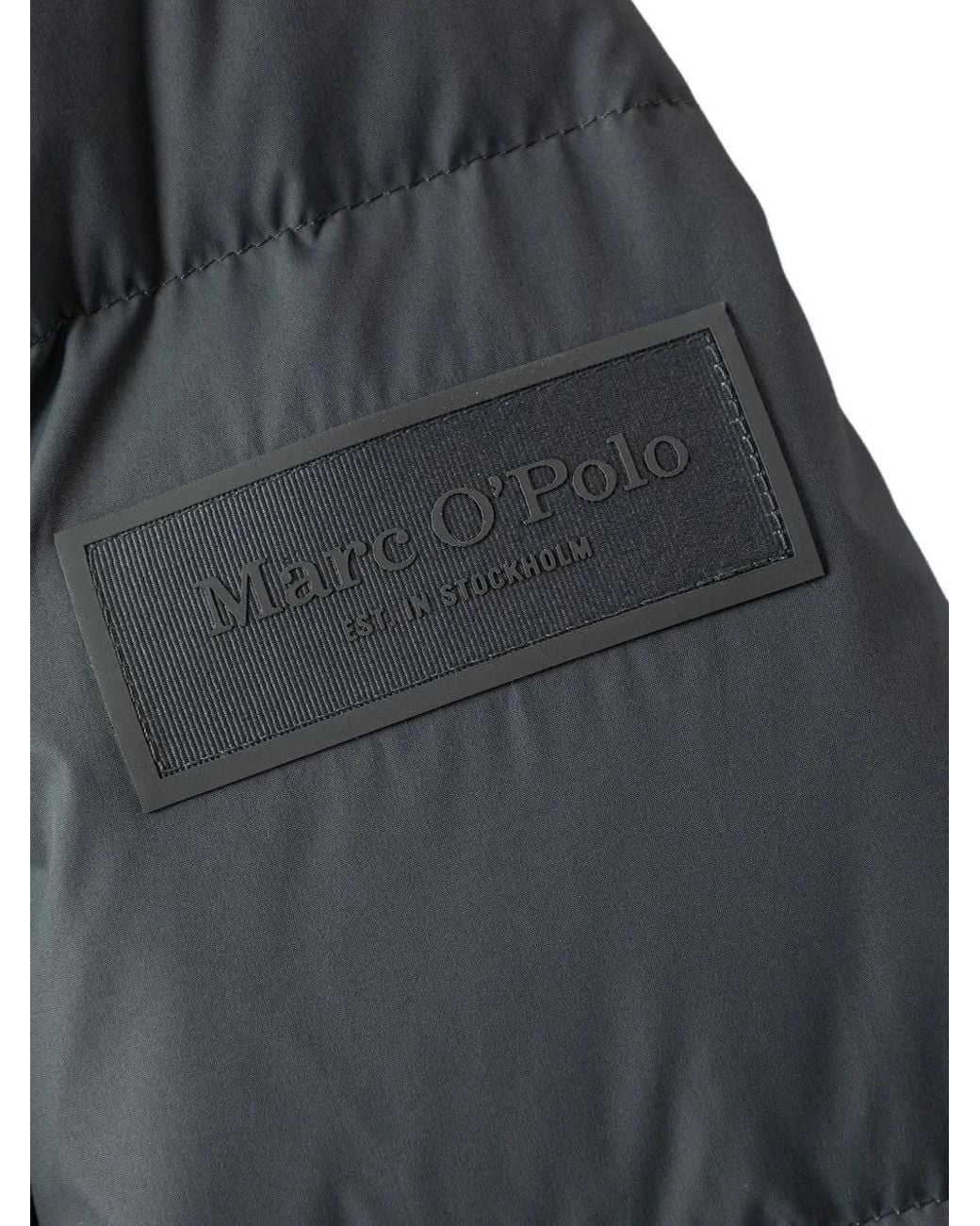 Marc O' Polo Gray Hooded Padded Coat for men