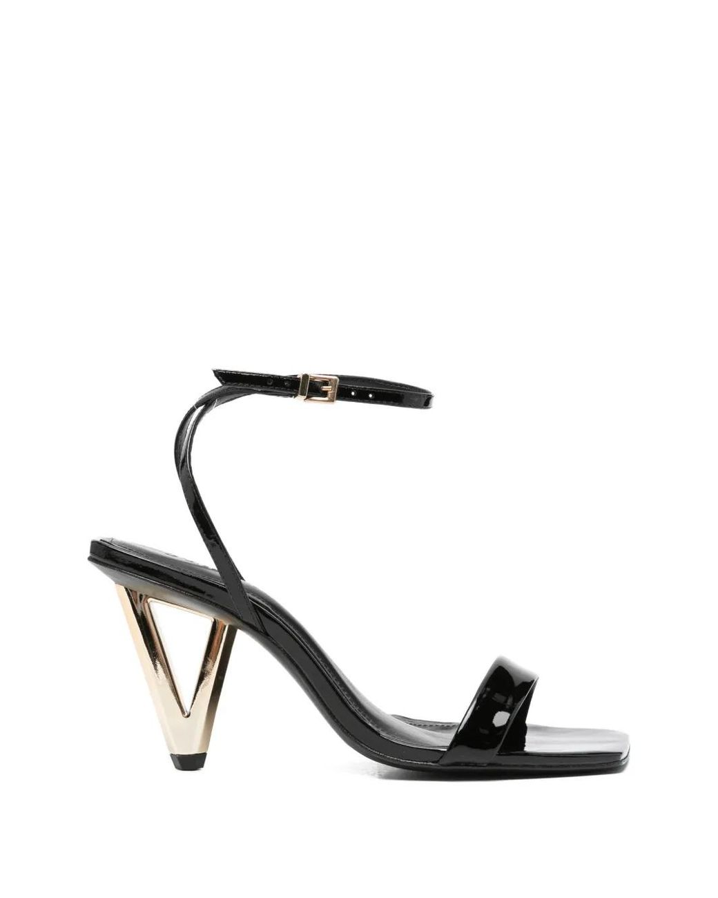 SCHUTZ SHOES White Ankle-Strap Sandals