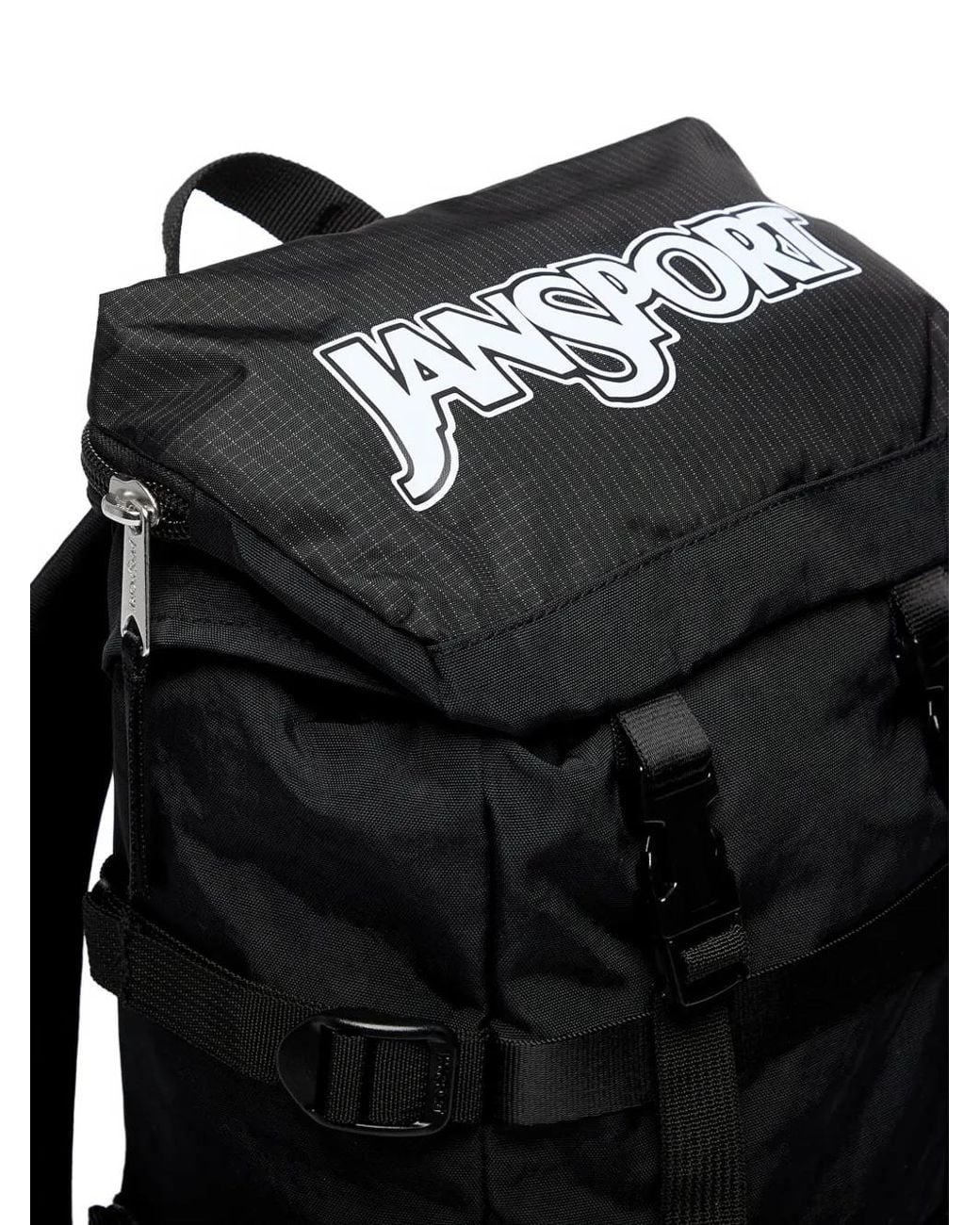 Jansport Black Logo-Print Backpack