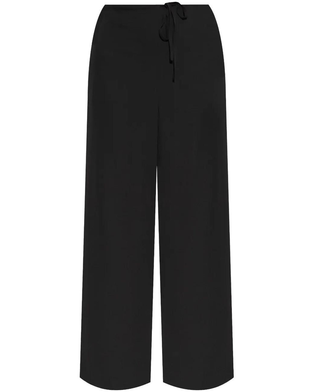 Theory Black Loose-Fit Trousers