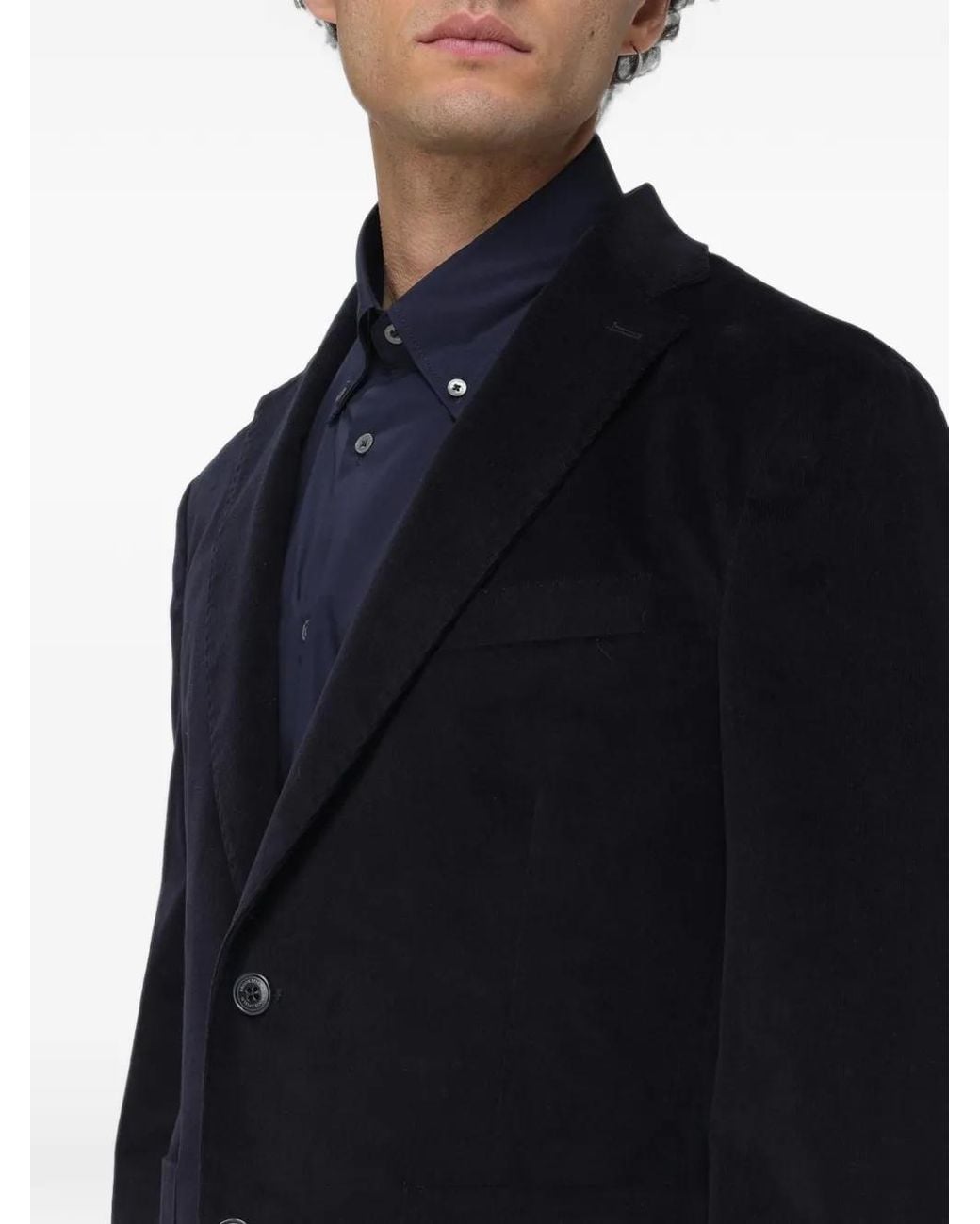 Blazer Con Botones Brooksfield de hombre de color Blue