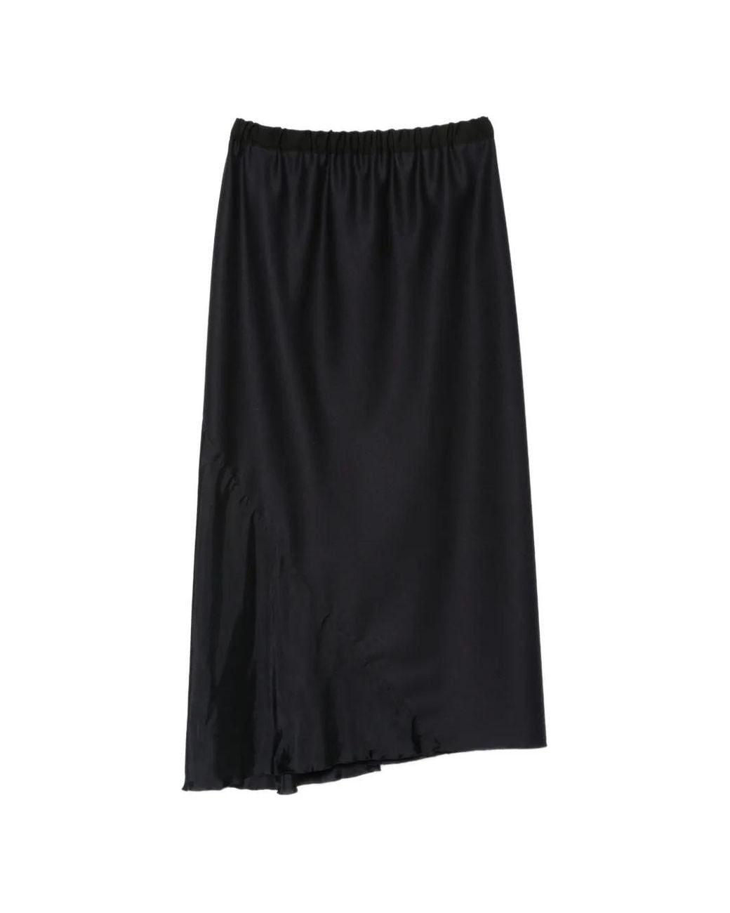 Gonna Lunga Con Inserti di FRANCESCA MARCHISIO in Black