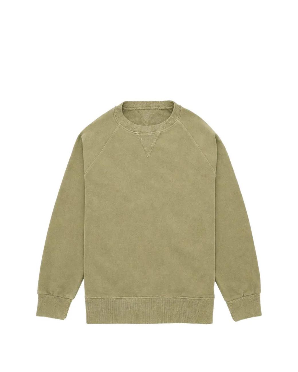 Fortela Green Harvard Raglan-Sleeve Sweatshirt for men