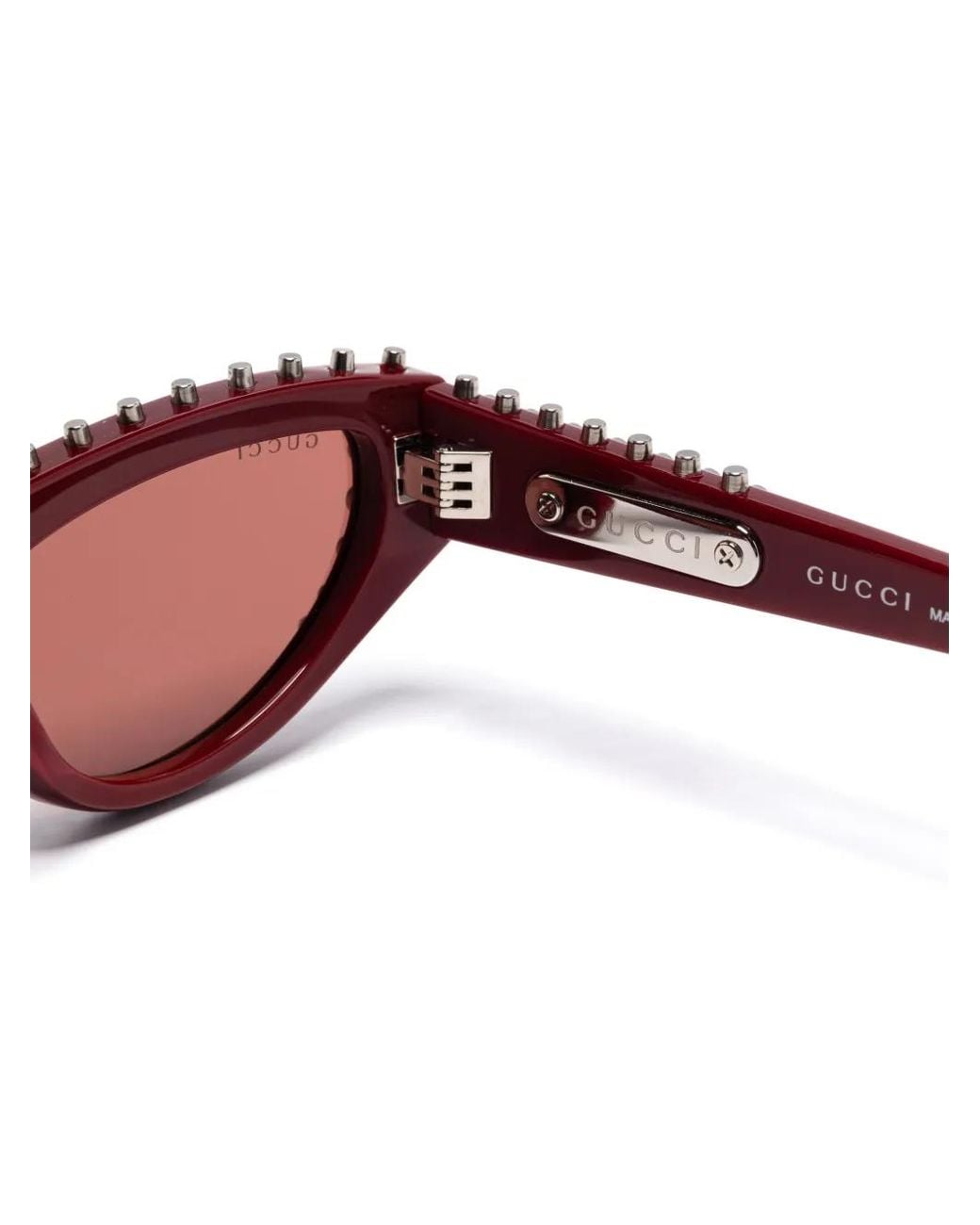 Gucci Pink Cat-Eye-Frame Sunglasses