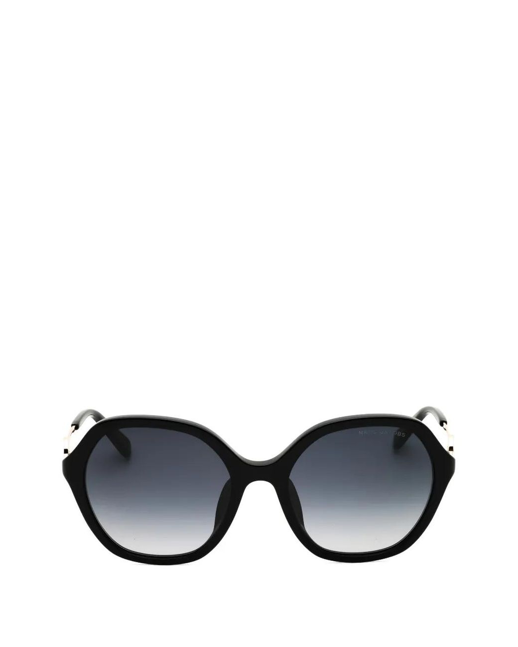 Marc Jacobs Black Geometric-Frame Sunglasses