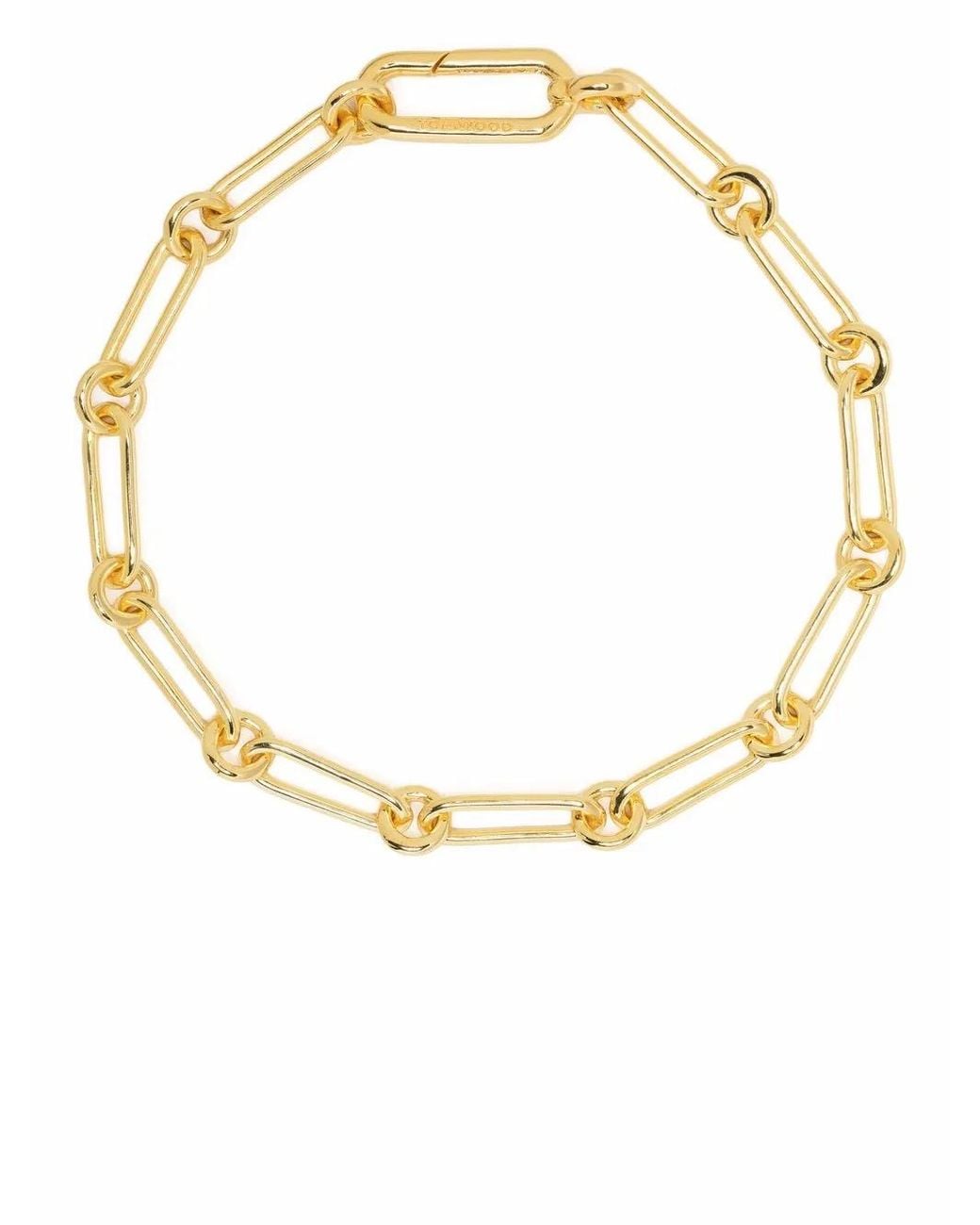 Tom Wood Metallic Large Box Bracelet