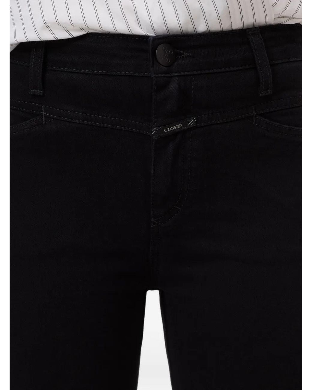 Closed Blue Skinny Pusher Jeans