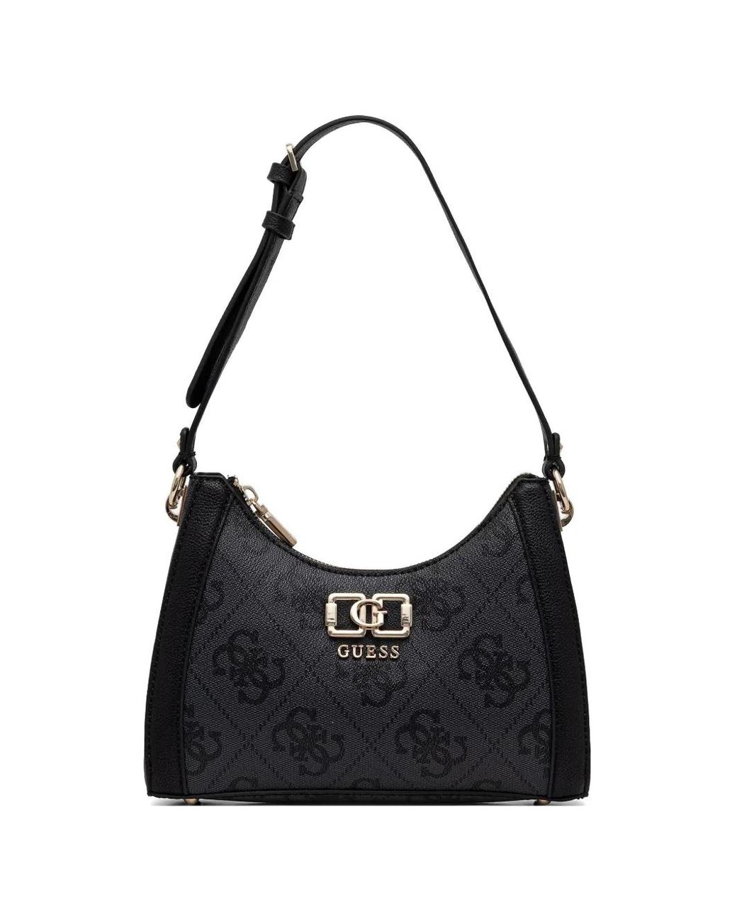 Guess Black Karnilla Logo Shoulder Bag
