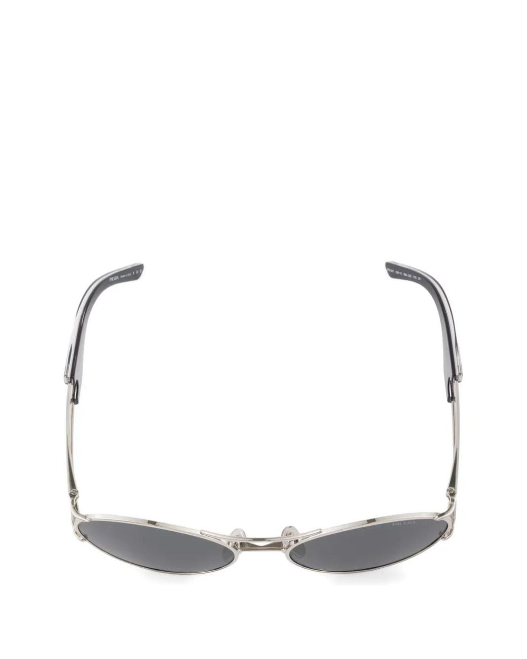 Prada Gray Eyewear Collection Sunglasses