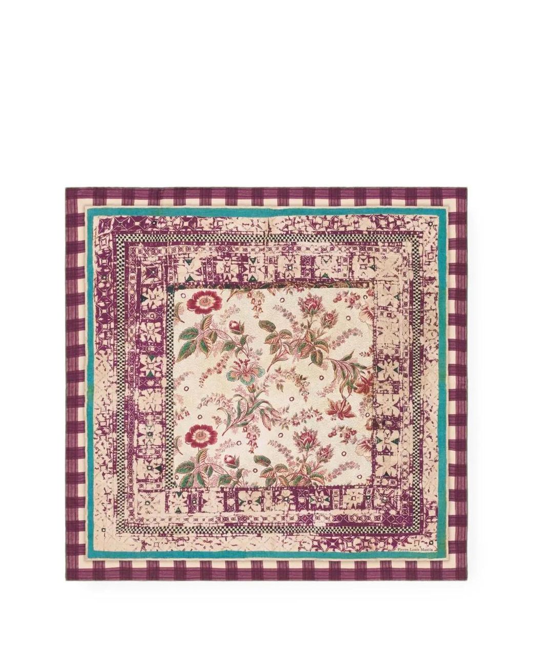 Pierre Louis Mascia Natural Aloeuw Bandana Scarf