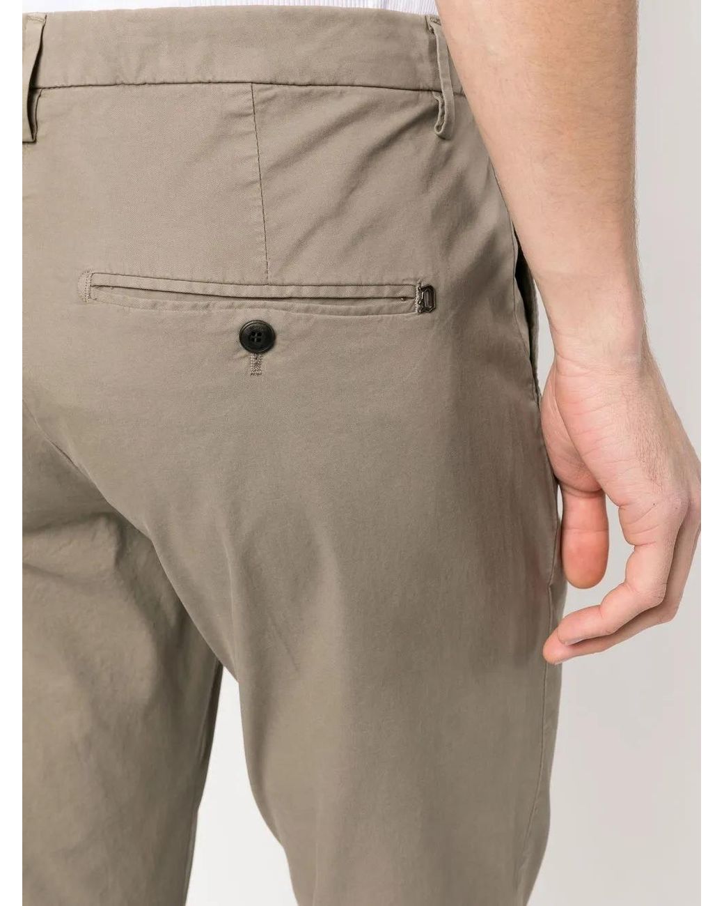 Dondup Slim-Fit Chino in het Natural voor heren