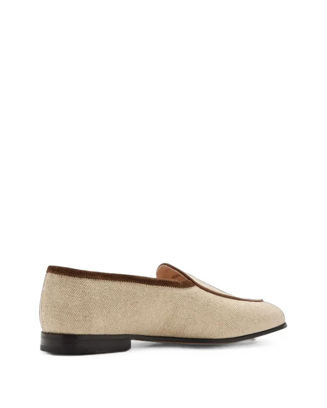 Forsa White Edgar Belgian Loafers for men