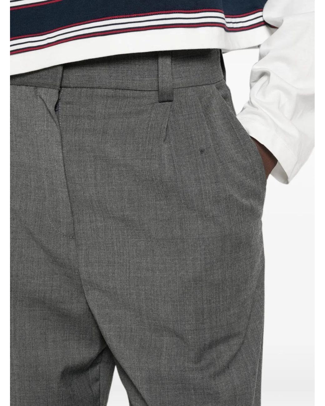 Maje Gray Tailored Trousers
