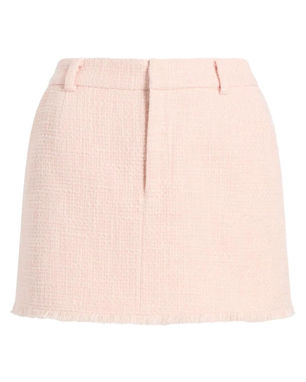 Cinq À Sept Pink Kalina Mini Skirt