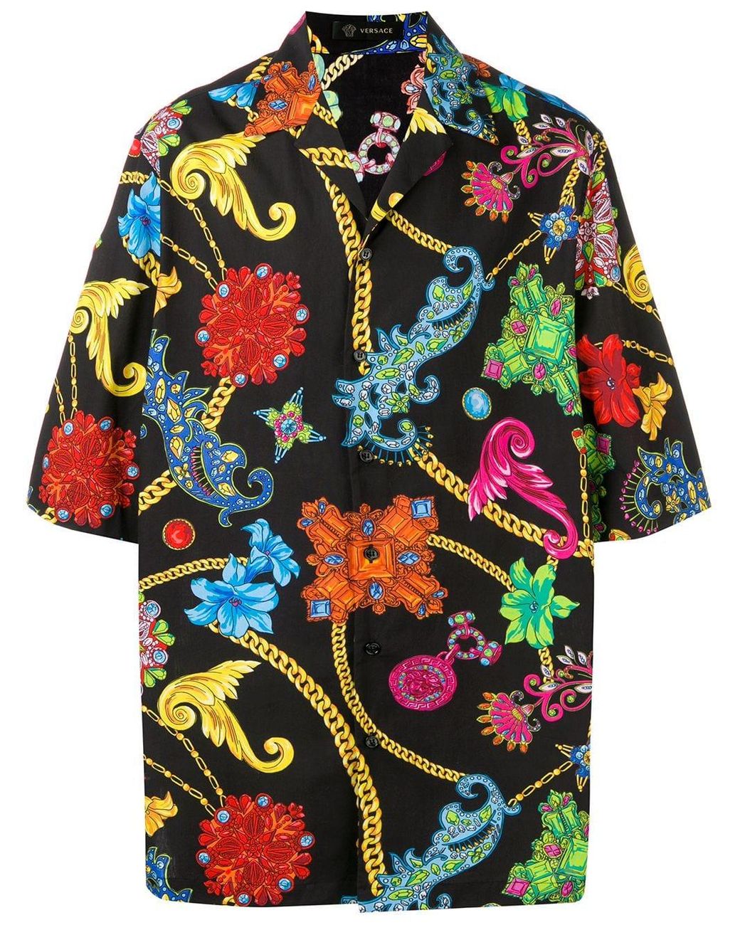 camisa versace cadenas