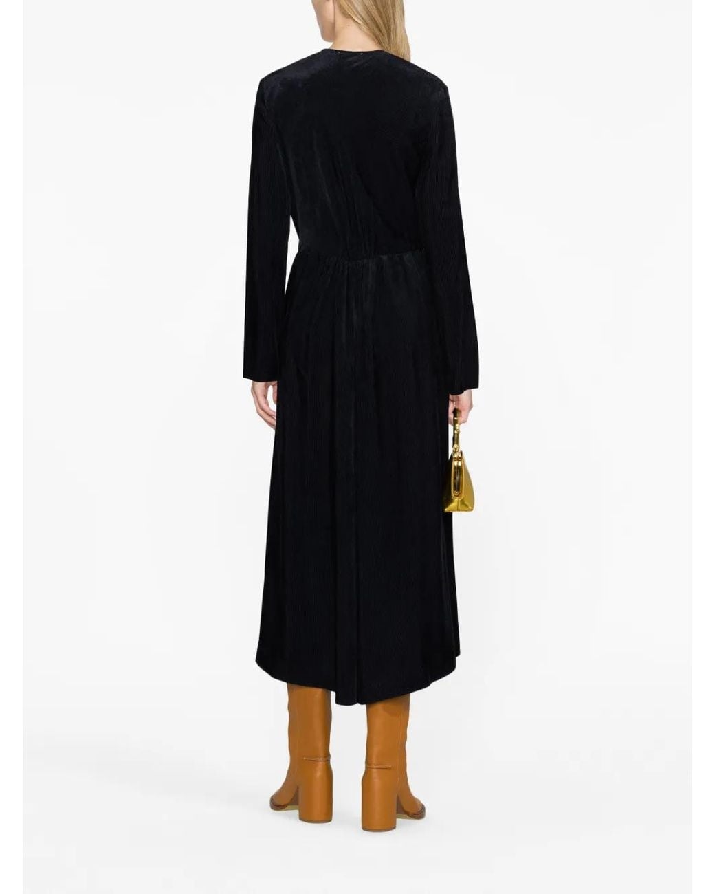 Forte_forte Black Midi Dresses