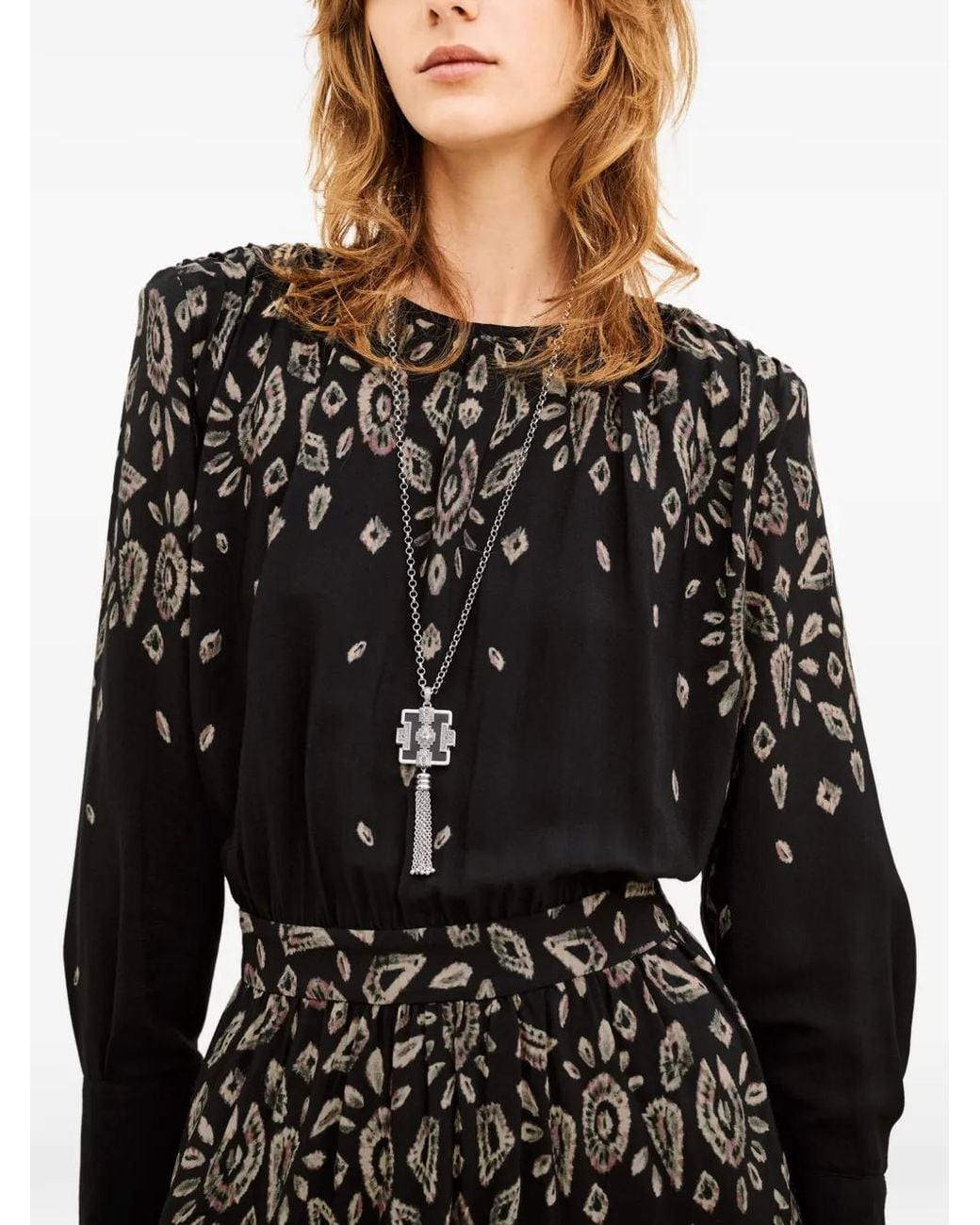 Ba&sh Black Belline Midi Dress