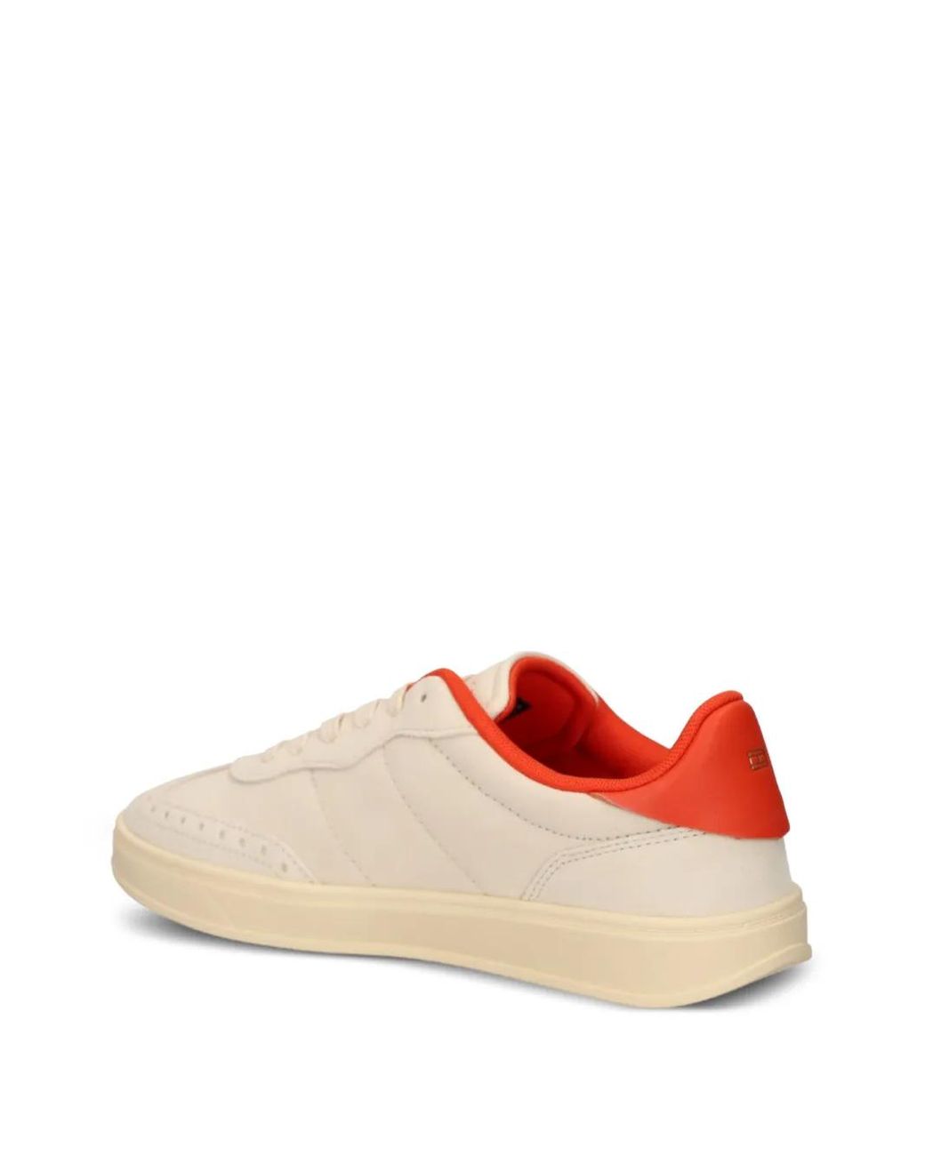 Tommy Hilfiger Natural Heritage Perforated Leather Sneakers