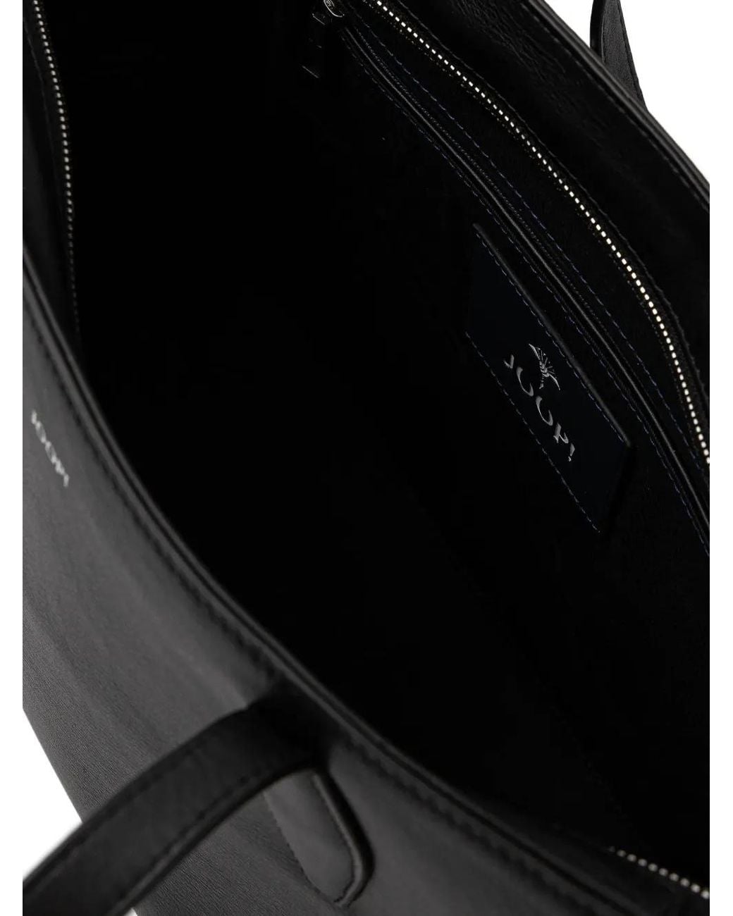 Joop! Black Logo-Detail Tote Bag