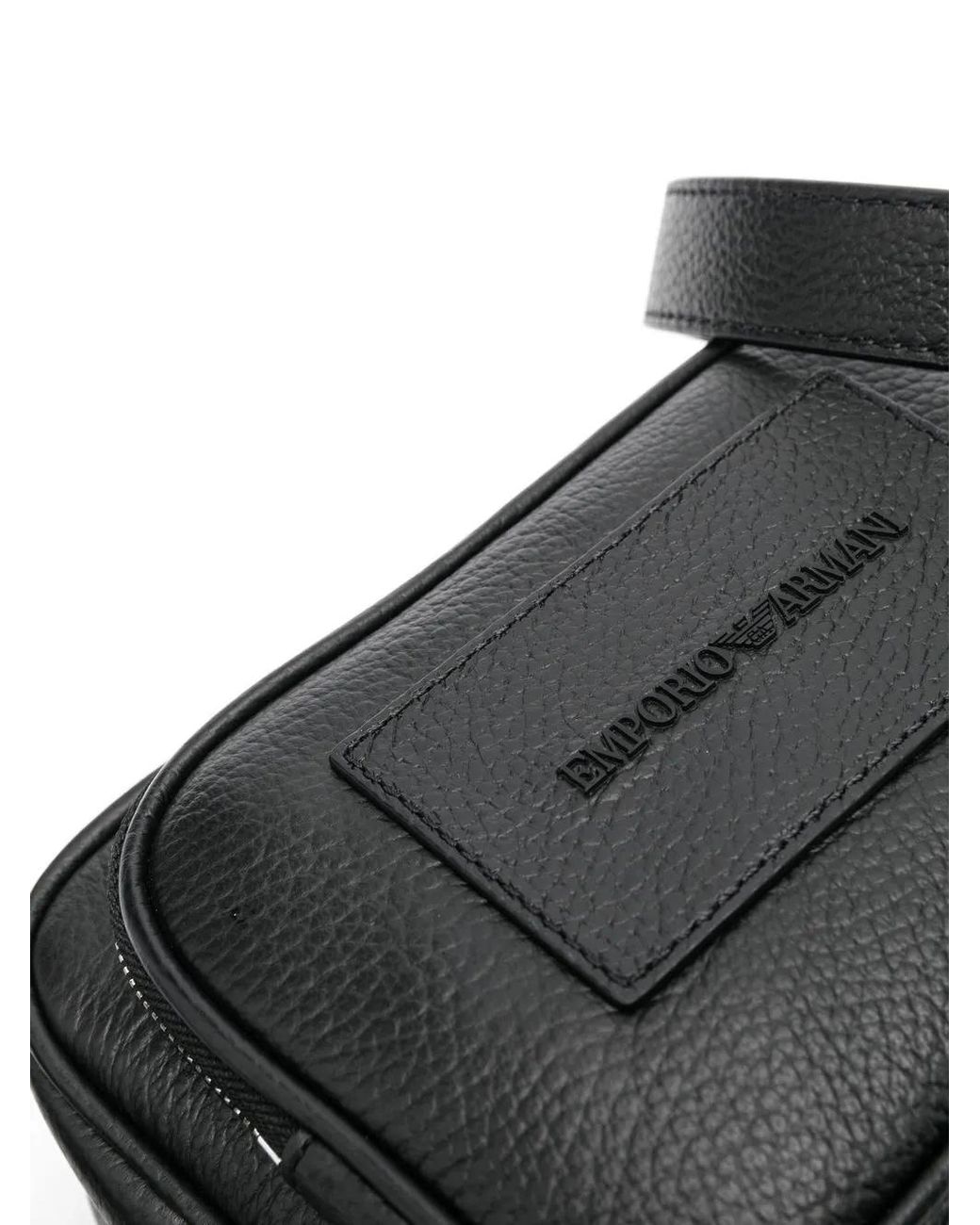 Emporio Armani Black Shoulderbags for men