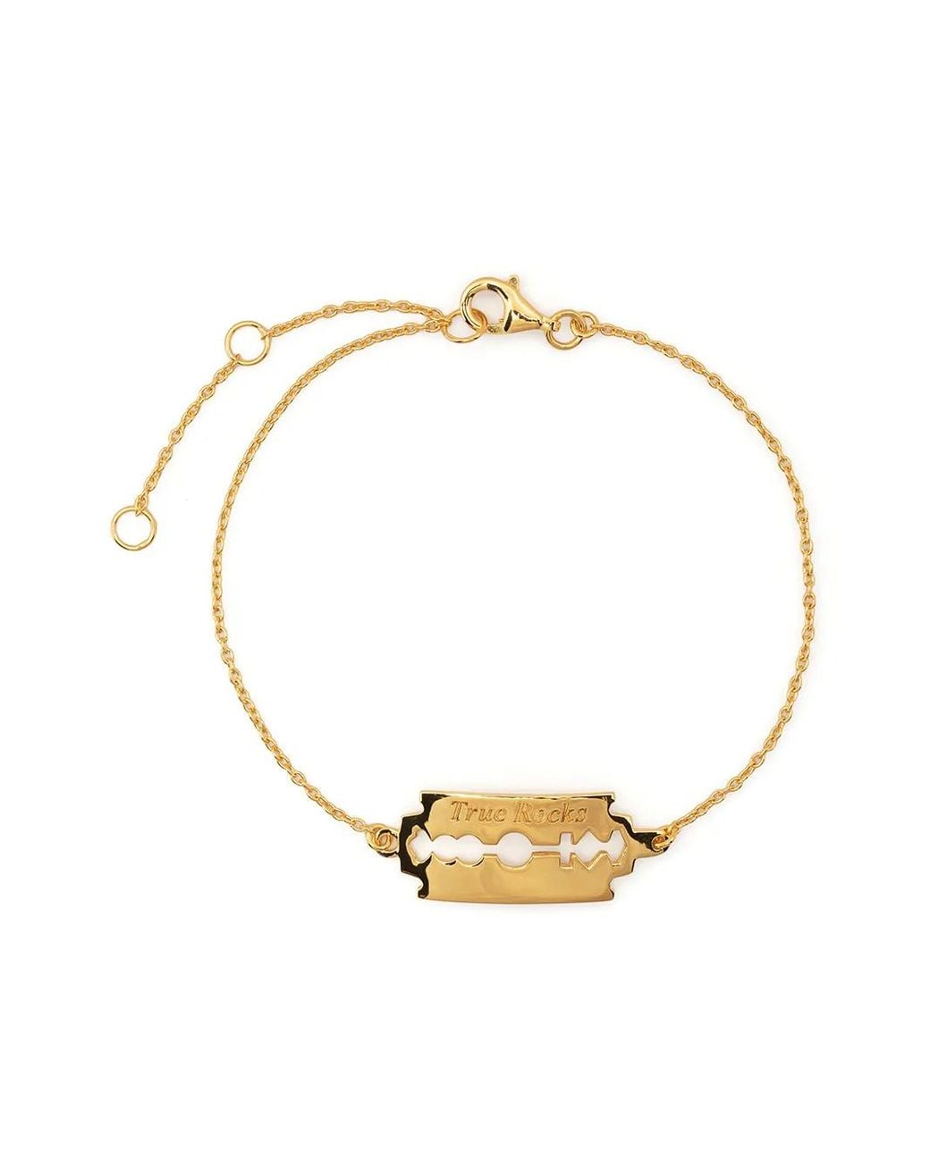 Bracciale Con Ciondolo di True Rocks in Metallic da Uomo