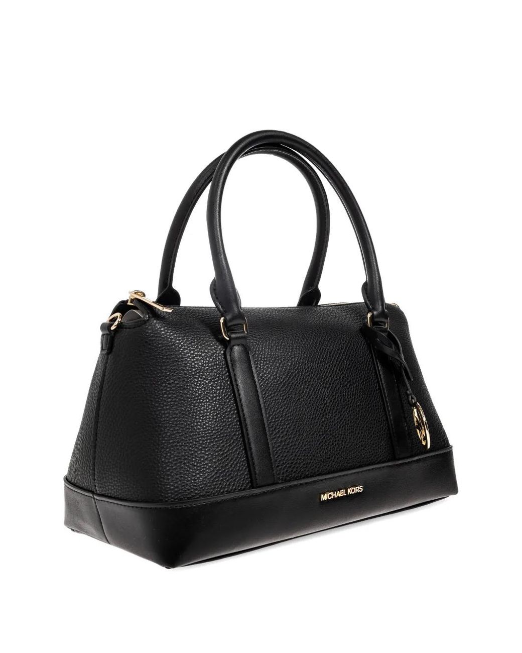 MICHAEL Michael Kors Black Medium Andie Logo-Charm Tote Bag