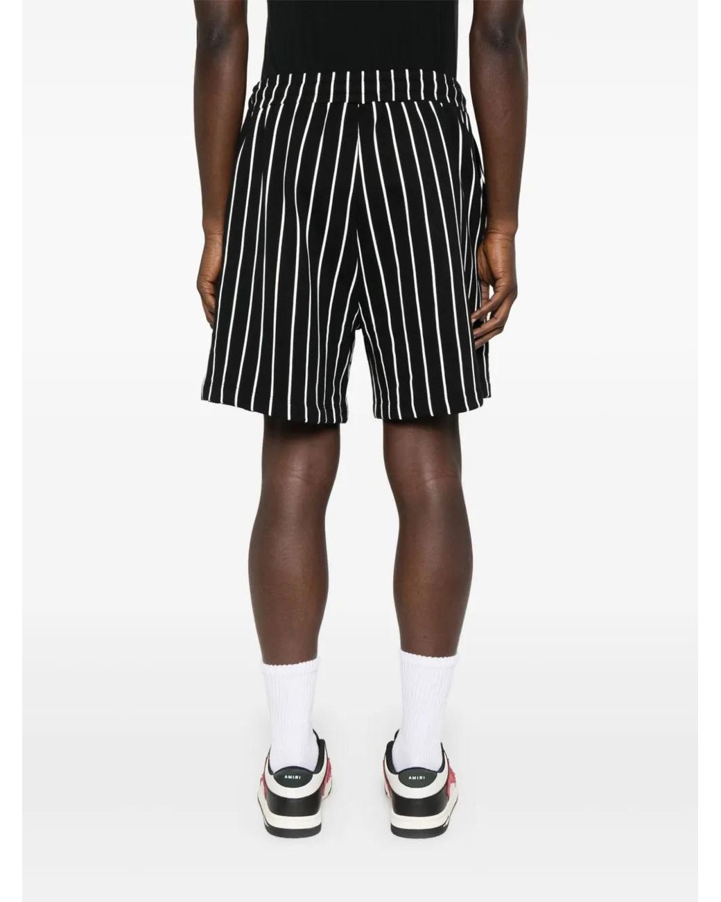 Pantalones Cortos De Chándal A Rayas INBETWEENERS de color Black
