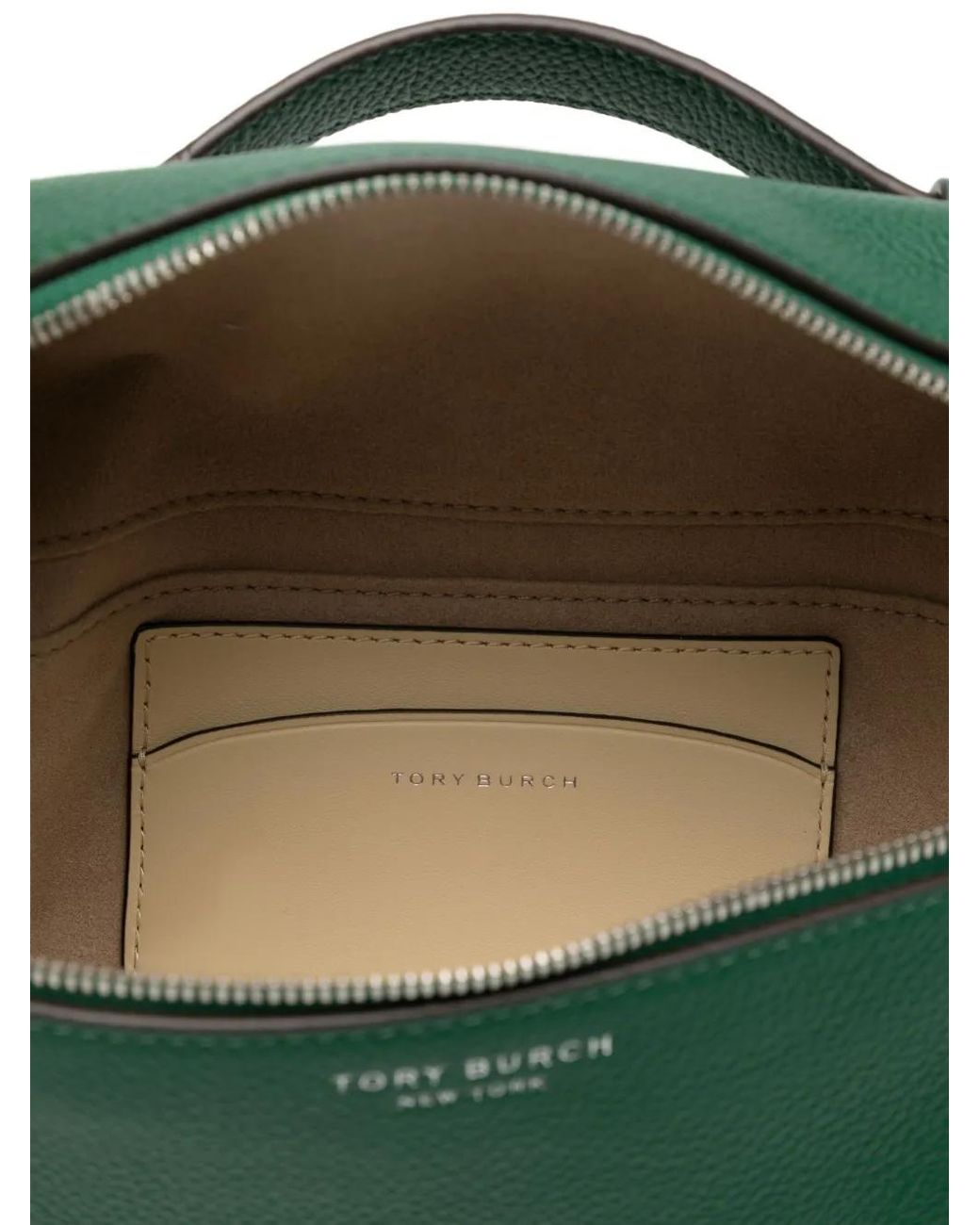Tory Burch Green Romy Slim Crossbody Bag