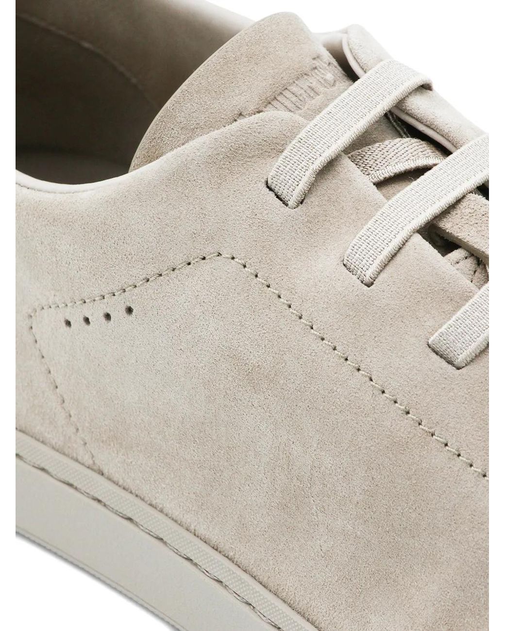 Church's White Rochdale Suede Lace-Up Sneakers for men