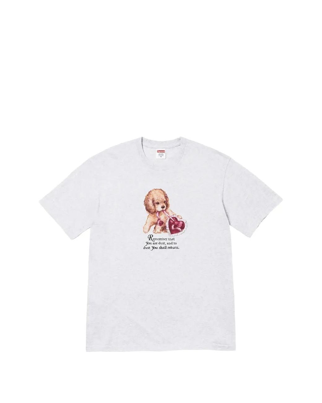 Supreme White Dust T-Shirt for men