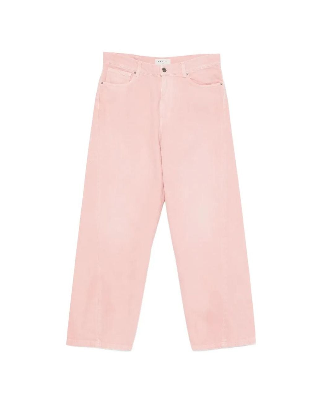 Paura Pink Straight-Leg Jeans for men