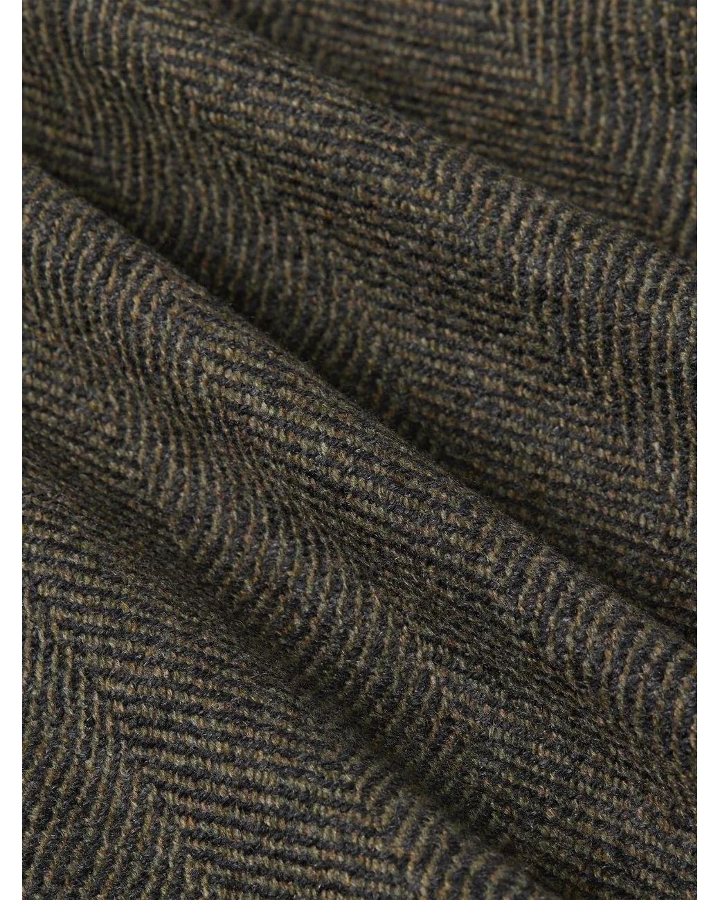 Zegna Gray Dark And Dark Oasi Cashmere Trench Coat for men