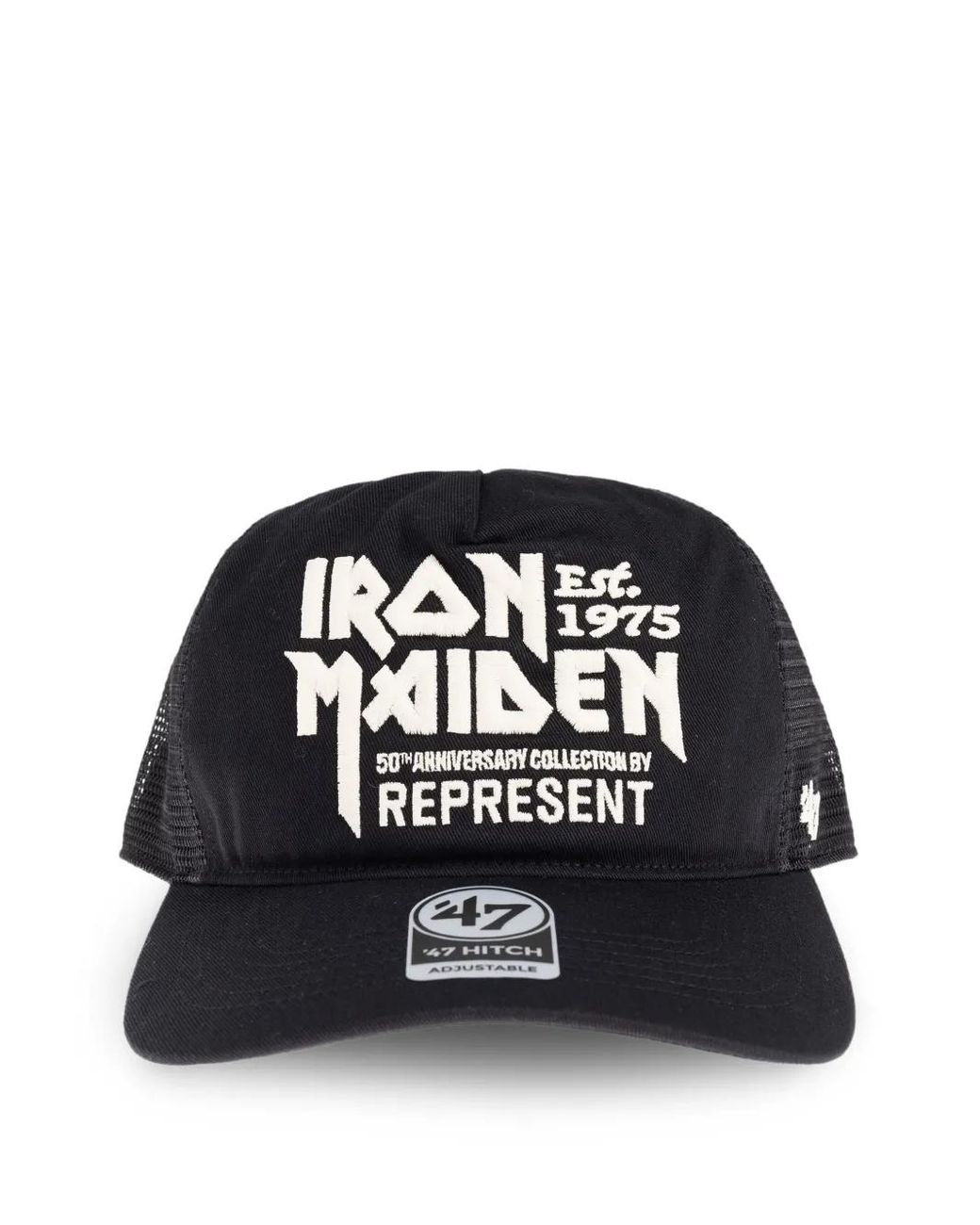 IRON MAIDEN　キャップ Iron Maiden Eddie Est 1975 Baseball Logo Run For Your Lives 2025