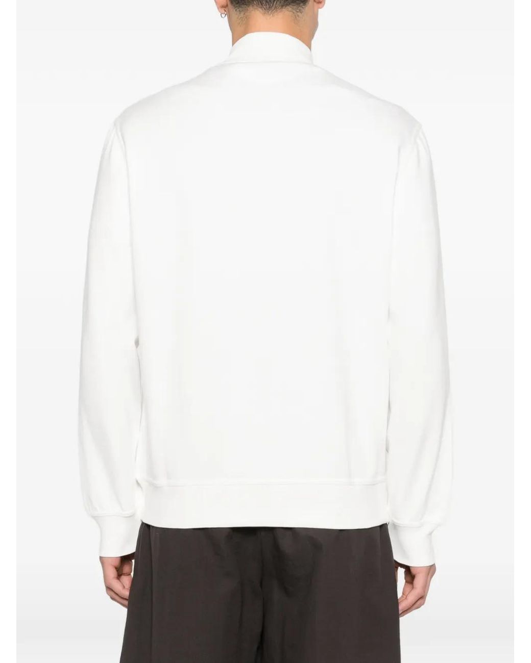 Brunello Cucinelli White Sweatshirt for men