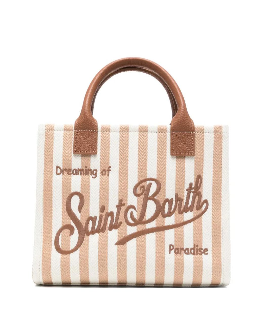 Mc2 Saint Barth Pink Vanity Medium Leather Bag