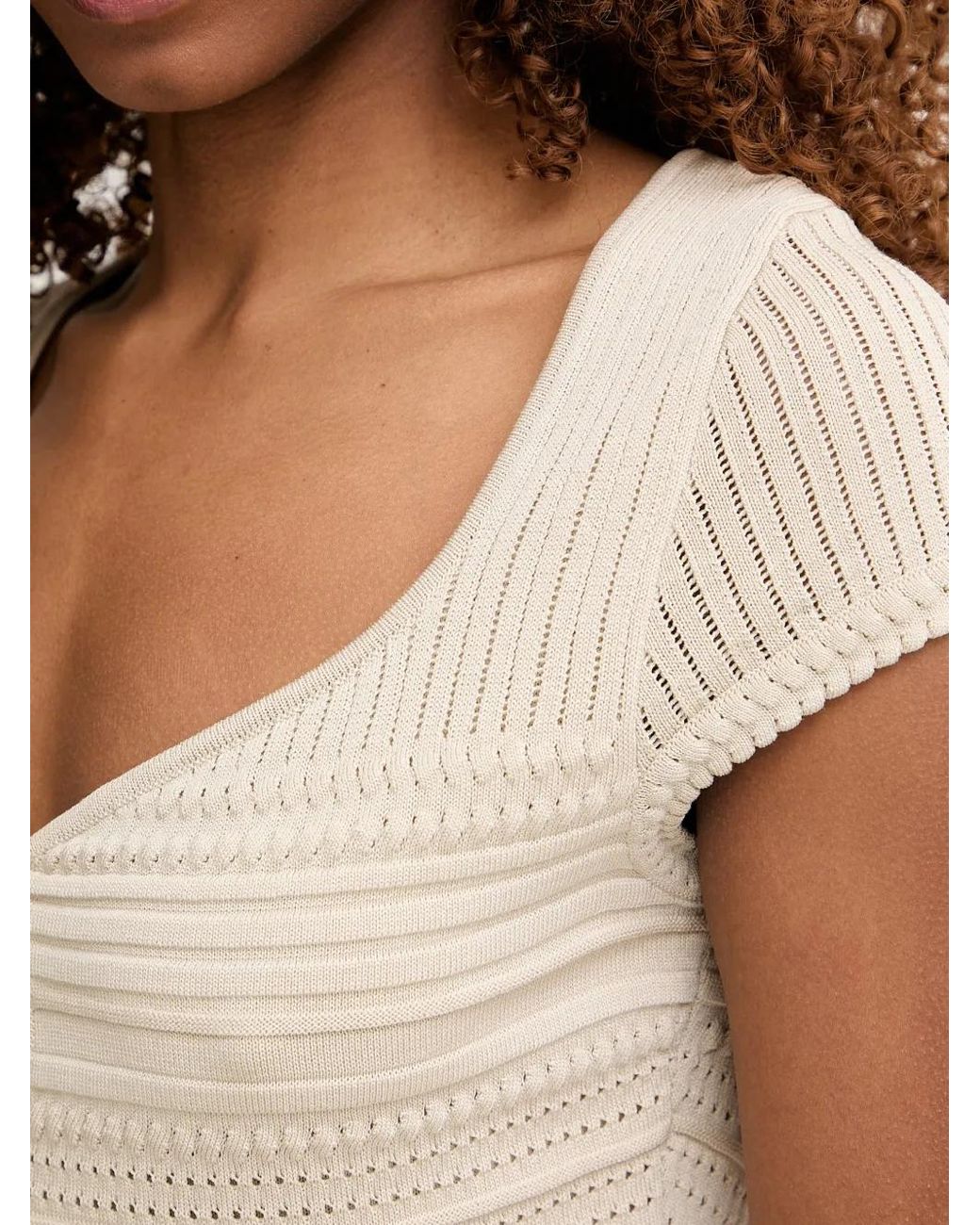 Guess Natural Sweater Mini Dress